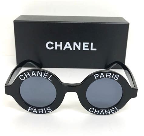 chanel vintage round sunglasses replica|chanel sunglasses real.